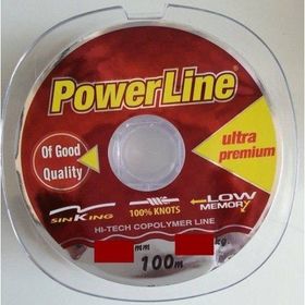 Powerline Ultra Soft 100 m 0.14 mm Misina