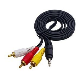 Powermaster 1.5 m 3.5 mm Stereo 3 Boğumlu - 3 Rca Discman Kablosu