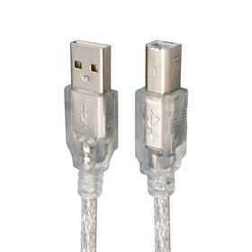 Powermaster 1.5 m Şeffaf Yazıcı USB Kablo