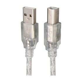 Powermaster 1.5 m Şeffaf Yazıcı USB Kablo