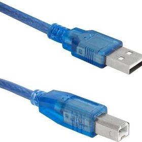 Powermaster 1.5 m Şeffaf Yazıcı USB Kablo