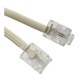 Powermaster 10 mt 2 Pin Soketli Telefon Kablosu