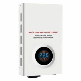 Powermaster 1000 VA PWR-100 slım Otomatik Voltaj Kombi Regülatörü
