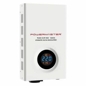 Powermaster 1000 VA PWR-100 slım Otomatik Voltaj Kombi Regülatörü
