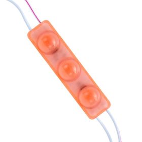 Powermaster 12 V 1.5 W Kırmızı Yanıp Sönen Parlak Tek Renk 2835 69x16 mm IP65 160-180 Lümen 160 Derece Modül Led