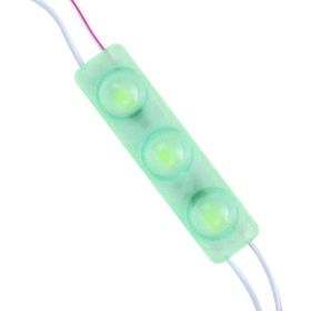 Powermaster 12 V 1.5 W Yeşil Yanıp Sönen Parlak Tek Renk 2835 69x16 mm IP65 160-180 Lümen 160 Derece Modül Led