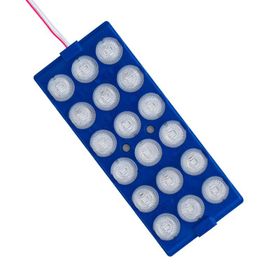 Powermaster 12 V 6 W Mavi 18 Ledli 2'li Paket Yanıp Sönen Modül Led