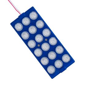 Powermaster 12 V 6 W Mavi 18 Ledli 2'li Paket Yanıp Sönen Modül Led