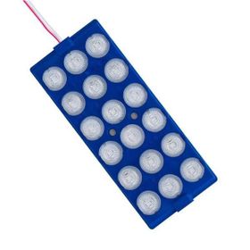 Powermaster 12 V 6 W Mavi 18 Ledli 2'li Paket Yanıp Sönen Modül Led