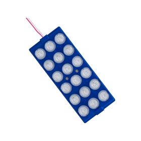 Powermaster 12 V 6 W Mavi 18 Ledli 2'li Paket Yanıp Sönen Modül Led