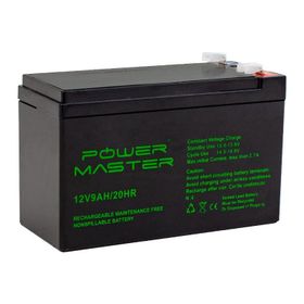 Powermaster 12 Volt 9 Amper Akü