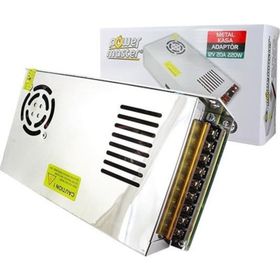 Powermaster 12V 20A Metal Kasa Adaptör