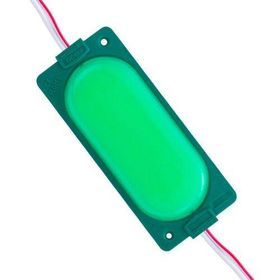 Powermaster 12V 3W Yeşil Cob 85X35 mm Ip65 220-240Lm 140 Derece Modül Led