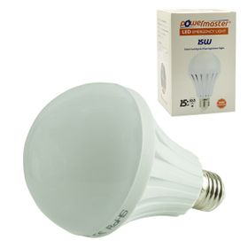 Powermaster 13387 15 W E27 220 V Beyaz Şarjlı Led Ampul
