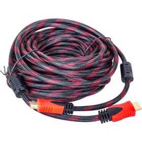 Powermaster 15 mt İp Örgülü HDMI Kablo