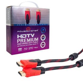 Powermaster 15 mt İp Örgülü HDMI Kablo