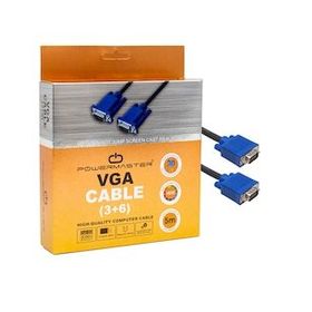Powermaster 15 Pin 3+6 Erkek/erkek 5 m Kutulu Vga Kablo