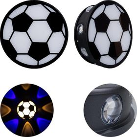 Powermaster 16x5 cm Gün Işığı Mavi Futbol Topu Dekorlu Duvar Aplik