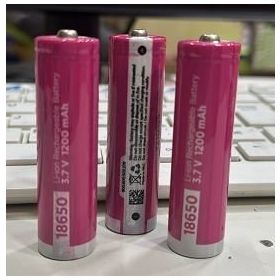 Powermaster 18650 3.7 V 1200 Mah Li-Ion Başlıklı Şarj Edilebilir Pil