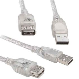 Powermaster 2.0 Şeffaf 10 m Uzatma Usb Kablo