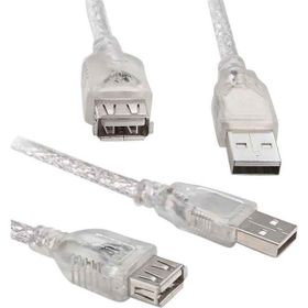 Powermaster 2.0 Şeffaf 10 m Uzatma Usb Kablo
