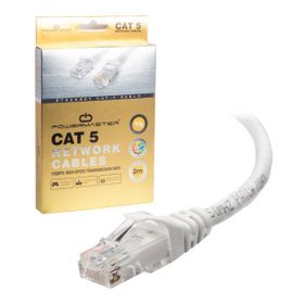 Powermaster 2 m CAT5 Gri Kablo
