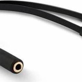 Powermaster 20 cm Kulaklık Mikrofon Hoparlör Çevirici Ayırıcı Kablo