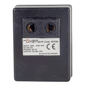 Powermaster 220V-110V 20VA AC/AC Dönüştürücü Oto Transformatör