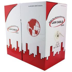 Powermaster 24 AWG 0.41 mm Saf Bakır 305 m Cat 6 Kablo