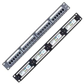 Powermaster 24 Port UTP Cat6 Patch Panel