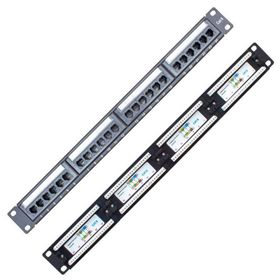 Powermaster 24 Port UTP Cat6 Patch Panel
