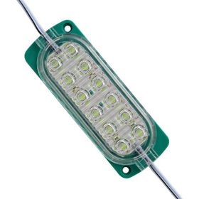 Powermaster 24 Volt 2.4 Watt Tek Renk Yeşil 2835 Modül Led