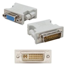 Powermaster 24+5 Pin DVI Erkek VGA Dişi Çevirici