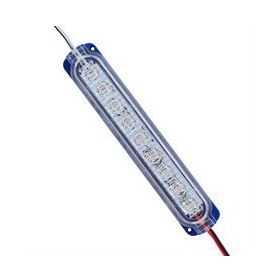 Powermaster 24V 1.2W Parlak Yanıp Sönen Mavi 14X32.5 mm 2835 Modül Led