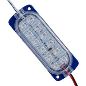 Powermaster 24V 1.2W Parlak Yanıp Sönen Mavi 2835 Modül Led