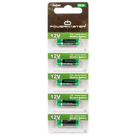Powermaster 27A 12 V 5'li İnce Alarm Pili