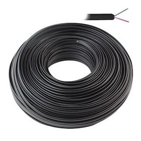Powermaster 2'li 100 mt Siyah Flat Köken Telefon Kablosu