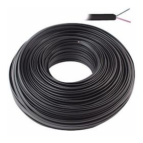 Powermaster 2'li 100 mt Siyah Flat Köken Telefon Kablosu