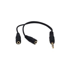 Powermaster 3.5 mm Erkek-2 Stereo Dişi Kulaklık Çoklayıcı Kablo