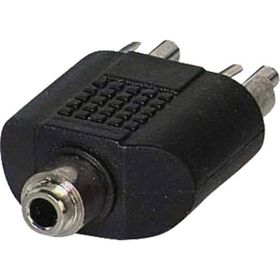 Powermaster 3.5 mm Stereo Dişi 2 Rca Erkek Çevirici Jack