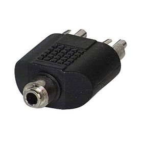 Powermaster 3.5 mm Stereo Dişi 2 Rca Erkek Çevirici Jack