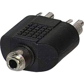 Powermaster 3.5 mm Stereo Dişi 2 Rca Erkek Çevirici Jack