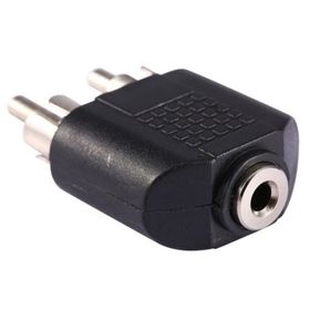 Powermaster 3.5 mm Stereo Dişi 2 Rca Erkek Çevirici Jack
