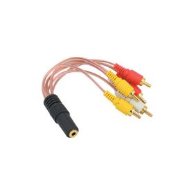 Powermaster 3.5 mm Stereo Dişi 6 Tos Erkek 5+1 Kablo