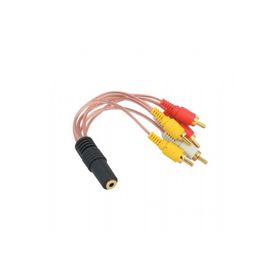 Powermaster 3.5 mm Stereo Dişi 6 Tos Erkek 5+1 Kablo