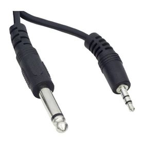 Powermaster 3.5 mm Stereo Erkek 6.3 mm Mono Erkek 1 m Kablo