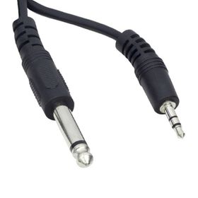 Powermaster 3.5 mm Stereo Erkek 6.3 mm Mono Erkek 1 m Kablo