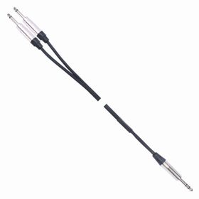 Powermaster 3.5 mm Stereo Erkek 6.3 mm Mono Erkek 1 m Kablo