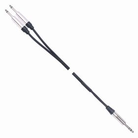 Powermaster 3.5 mm Stereo Erkek 6.3 mm Mono Erkek 1 m Kablo
