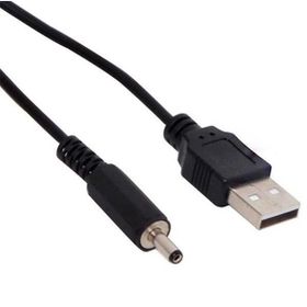 Powermaster 3.5x1.35 mm Uç 1 m Usb Jacklı Dc Şarj Kablo